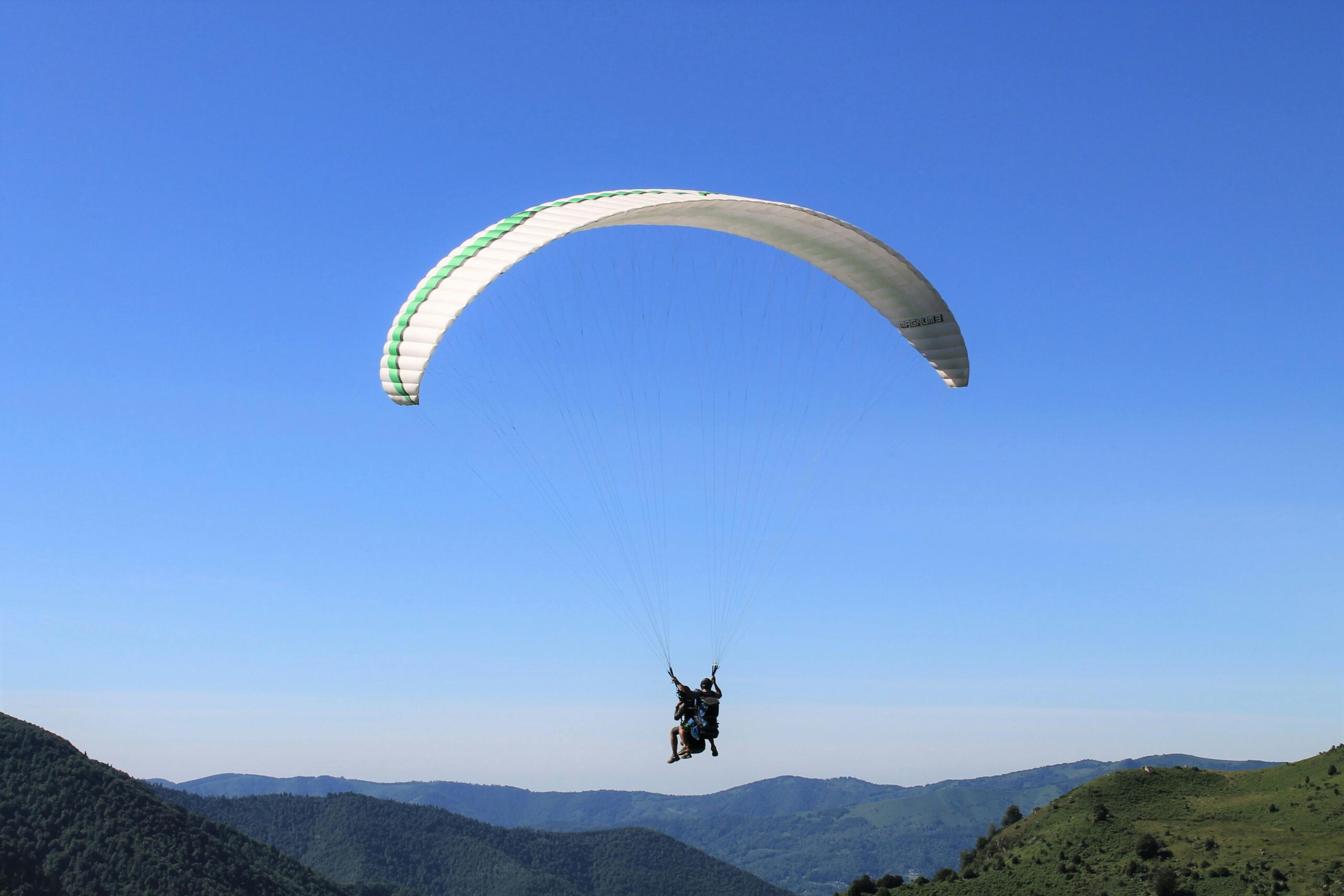 Location chalet Lac de Payolle : parapente.